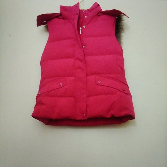 Talbots Jackets & Blazers - Winter Vest With Fluffy Hood